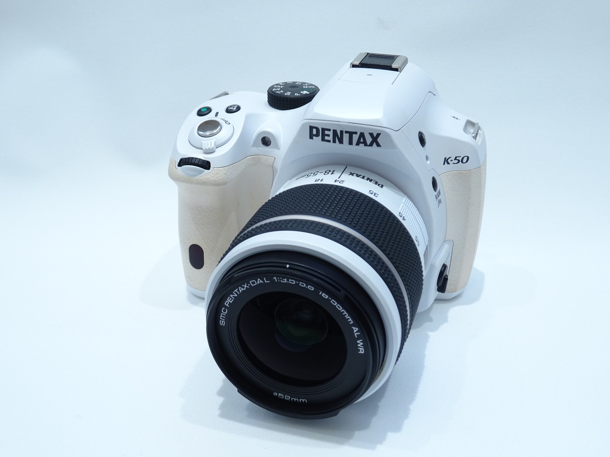 PENTAX K−50 レンズキット WHITE-