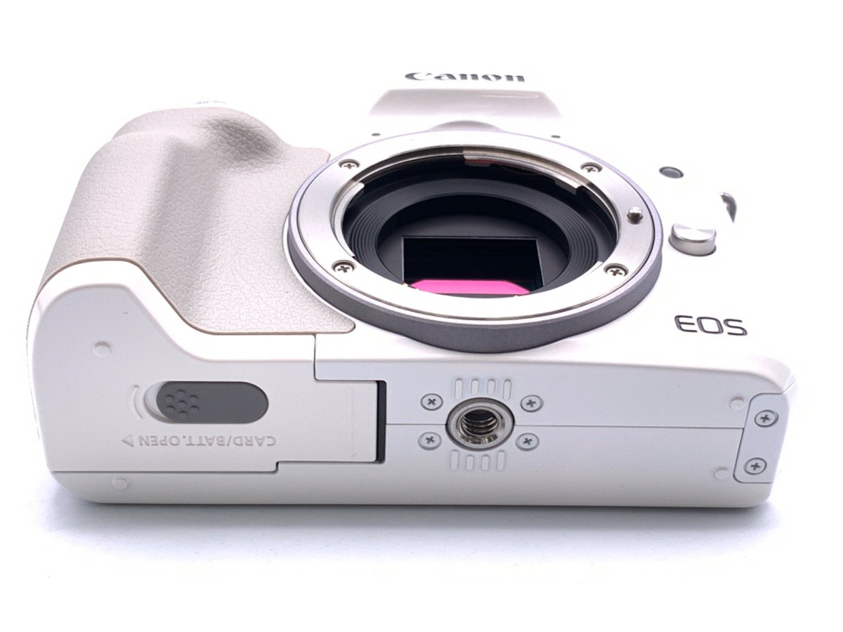 新品 Canon EOS KISS M ボディ WH 1年保証付 保証書付