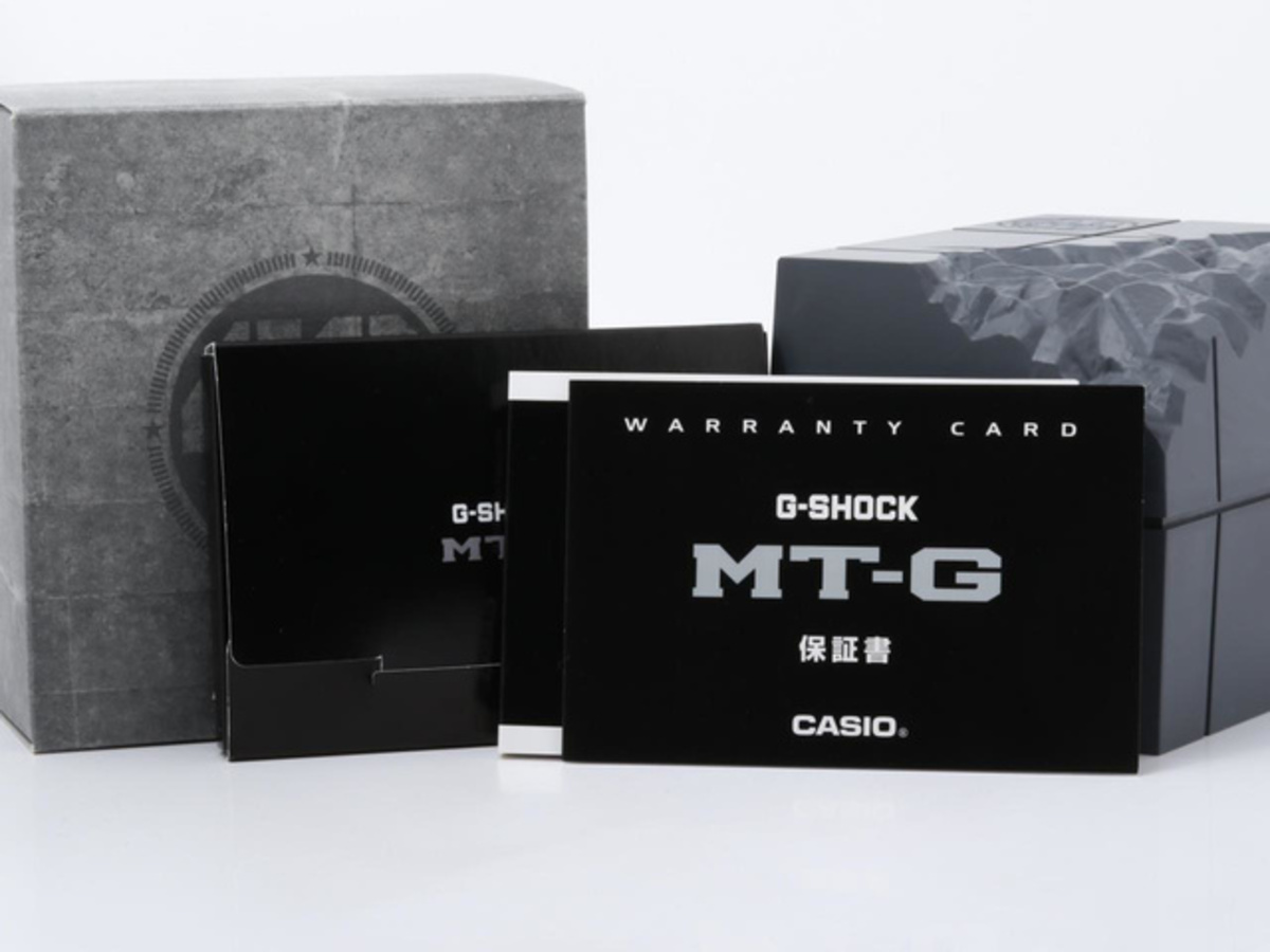 カシオ G-SHOCK MT-G ブラック MTG-B3000FR-1AJR カーボン/ステンレススティール