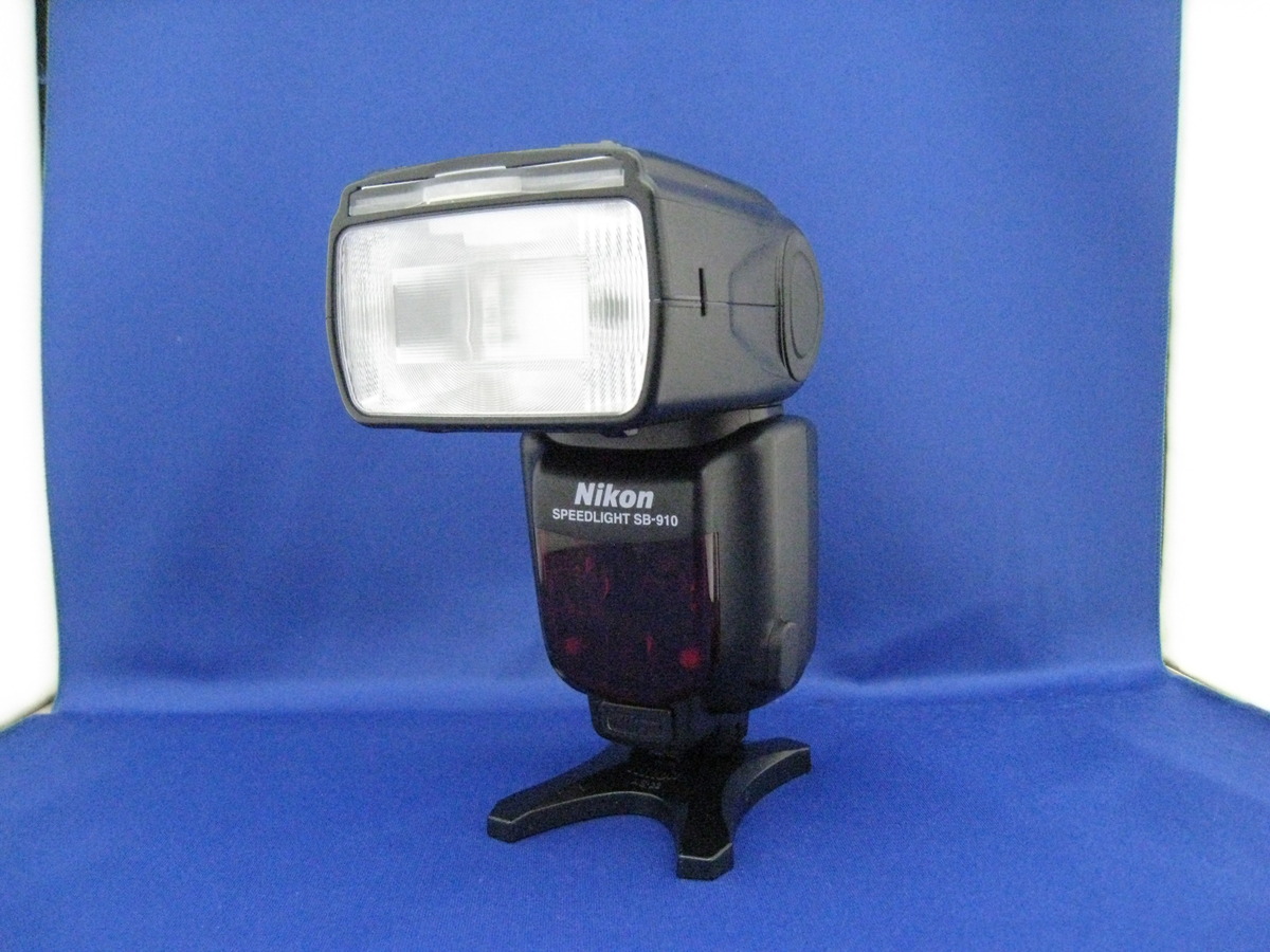 Nikon スピードライトSB-910 スタンド フィルター ケース 電池付き