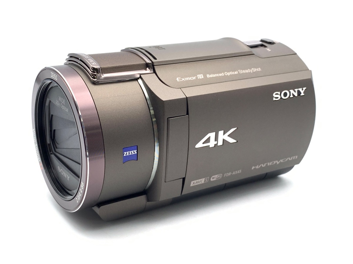 中古：A(美品)】ソニー デジタル4Kビデオカメラレコーダー FDR-AX45 TI