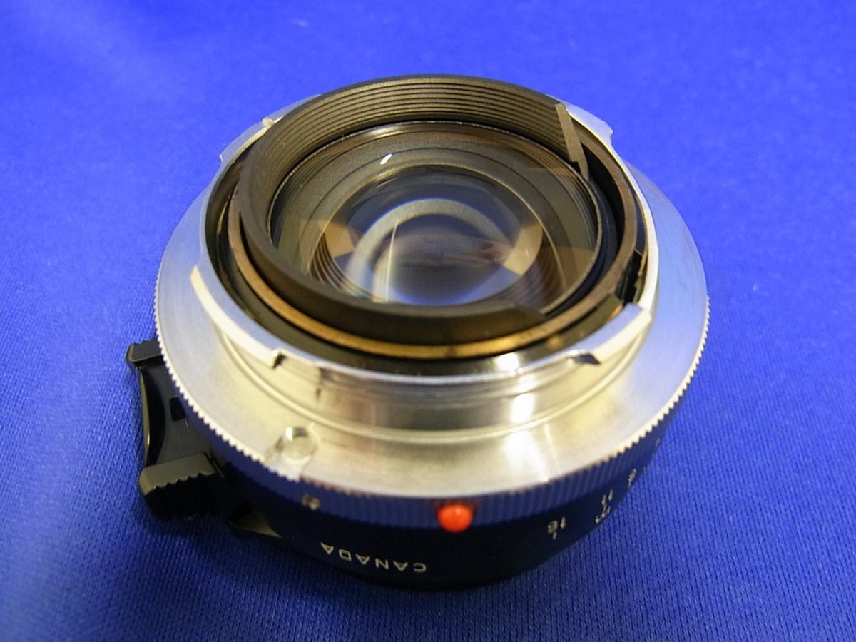 【中古】ライカ ズミルックスM 35/1.4 クロームストッパー付 ブラック