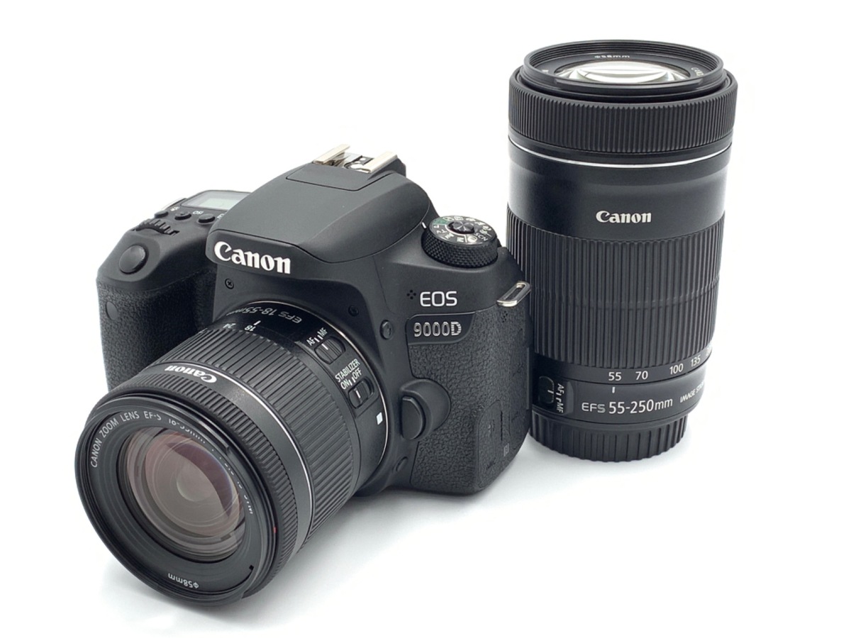 Canon EOS 9000D Wズームキット(すぐに使えるセット)