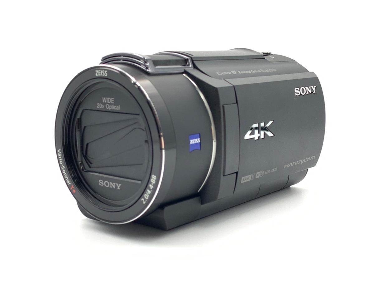 ソニー バッテリー2個 プロテクター付き ビデオカメラ FDR AX45