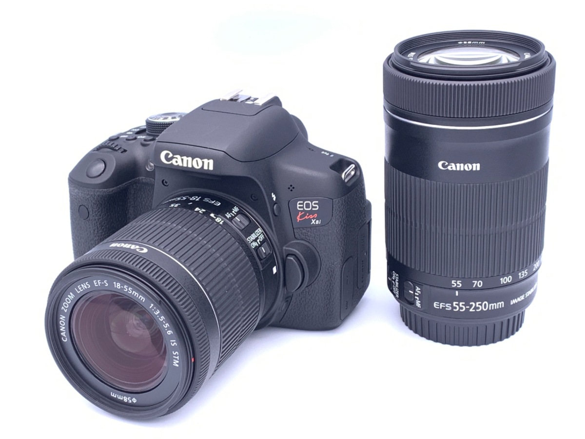 Canon kiss X8i Wズームキットスマホ/家電/カメラ
