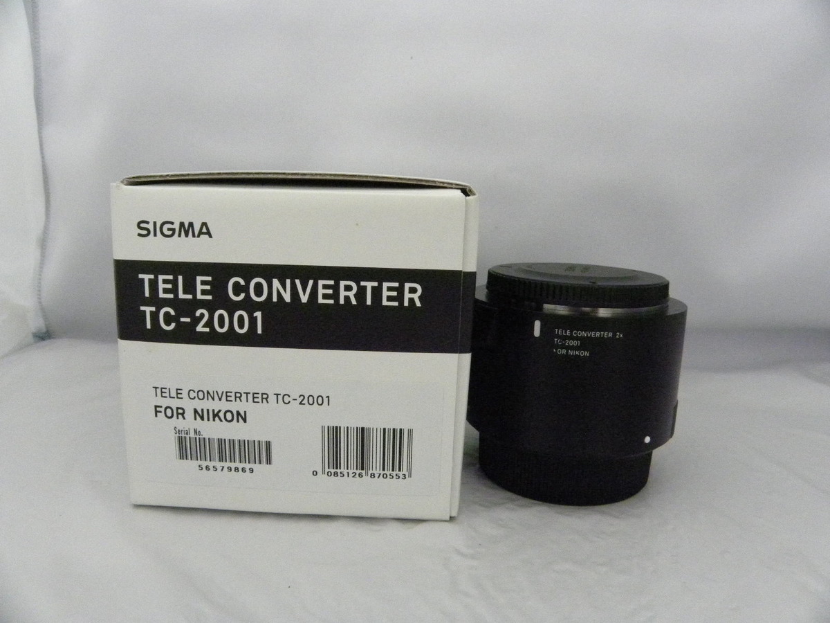 SIGMA TELE CONVERTER TC-2001 ニコン用