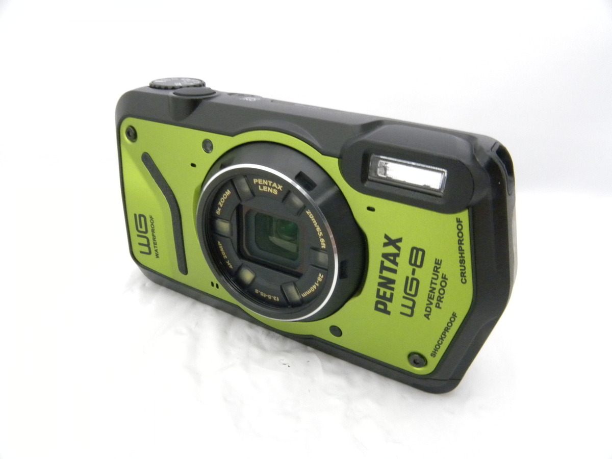新品•未使用】PENTAX WG-8 グリーン 俗っぽい