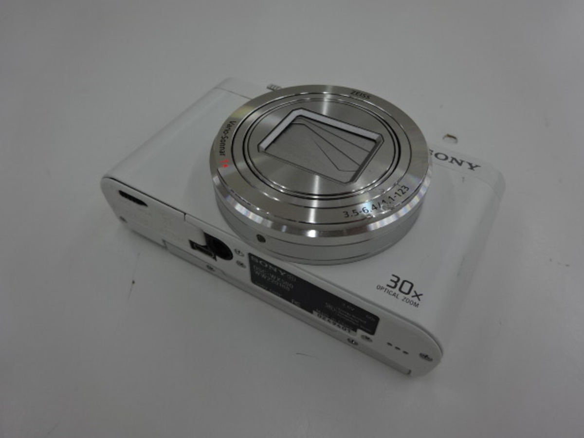 SONY サイバーショット DSC-WX500W 白ホワイト デジカメ - デジタルカメラ