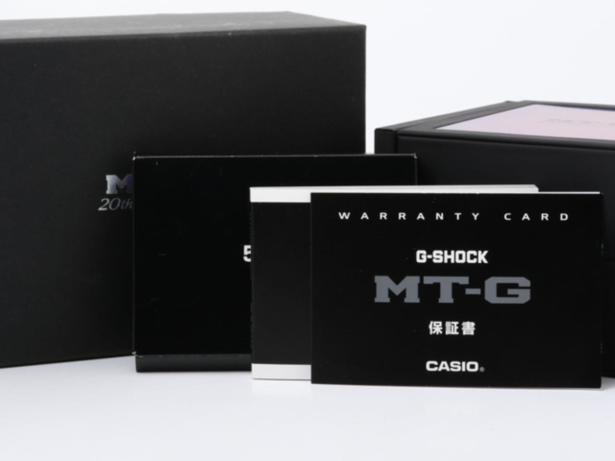 カシオ G-SHOCK MT-G ブラック MTG-B1000RB-2AJR ステンレススティール/樹脂