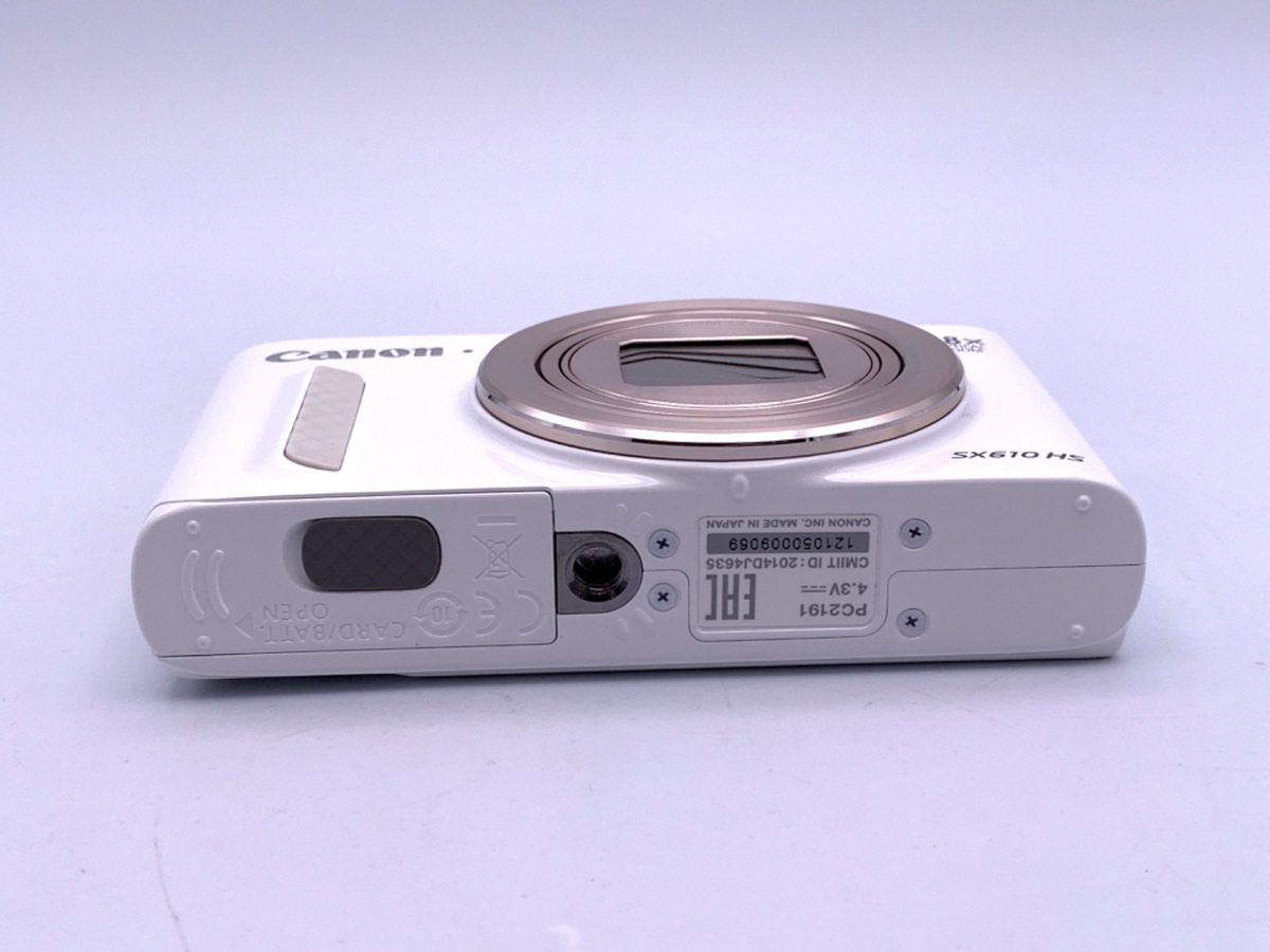 中古】キヤノン PowerShot SX610 HS ホワイト｜｜カメラのキタムラ