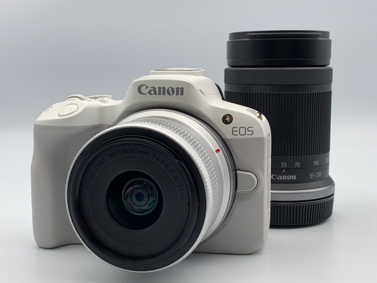 Canon eos R50 ダブルズームキット　ホワイト