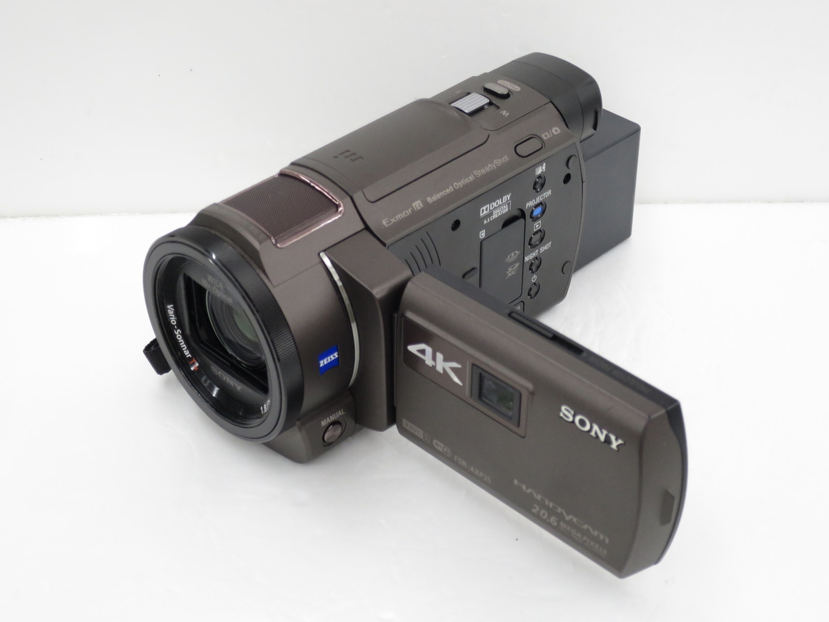 中古：AB(良品)】ソニー デジタル4Kビデオカメラレコーダー FDR-AXP35 ...
