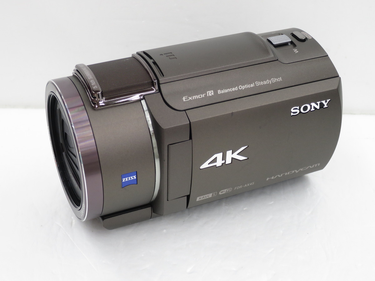 中古：B(並品)】ソニー デジタル4Kビデオカメラレコーダー FDR-AX45 TI ...