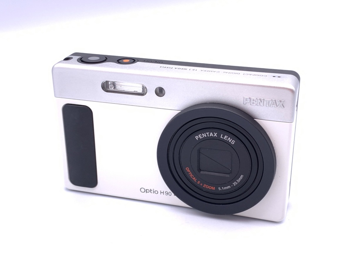 PENTAX デジタルカメラ OPTIO H90 セラミックホワイト - デジタルカメラ