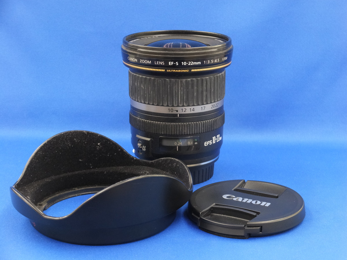 中古：C(やや難あり)】キヤノン EF-S10-22mm F3.5-4.5 USM | 2149041150522