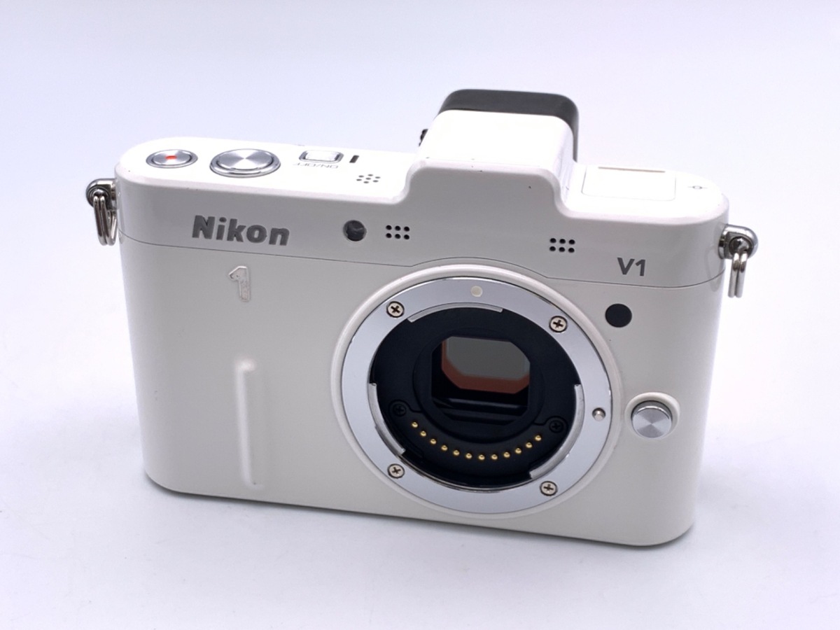 中古：B(並品)】ニコン Nikon 1 V1 ボディ ホワイト | 2149130817404