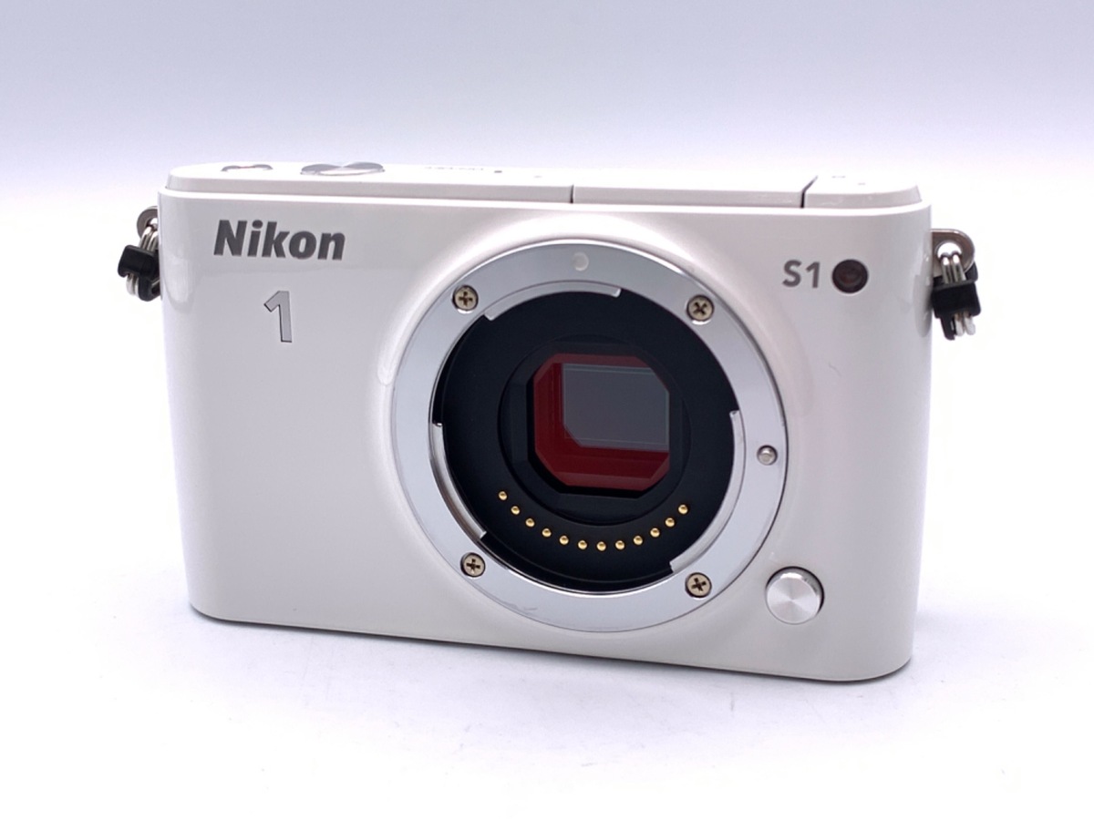 カメラ デジタルカメラ 中古：B(並品)】ニコン Nikon1 S1 ボディ ホワイト | 2149211818733