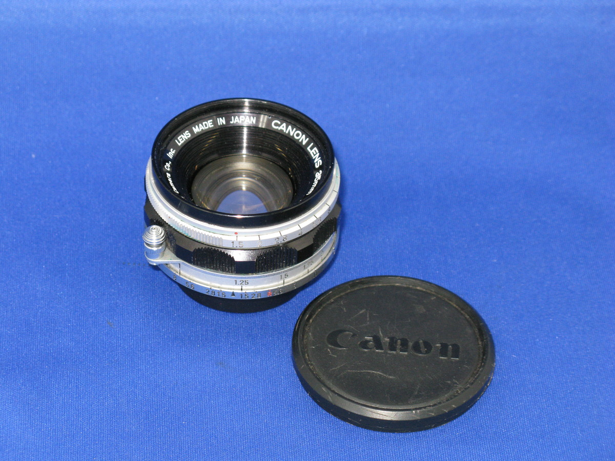 中古：C(やや難あり)】キヤノン キヤノンレンズ L35mm F1.5 | 中古