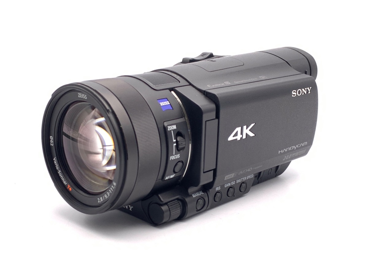 中古：B(並品)】ソニー デジタル4Kビデオカメラレコーダー FDR-AX100