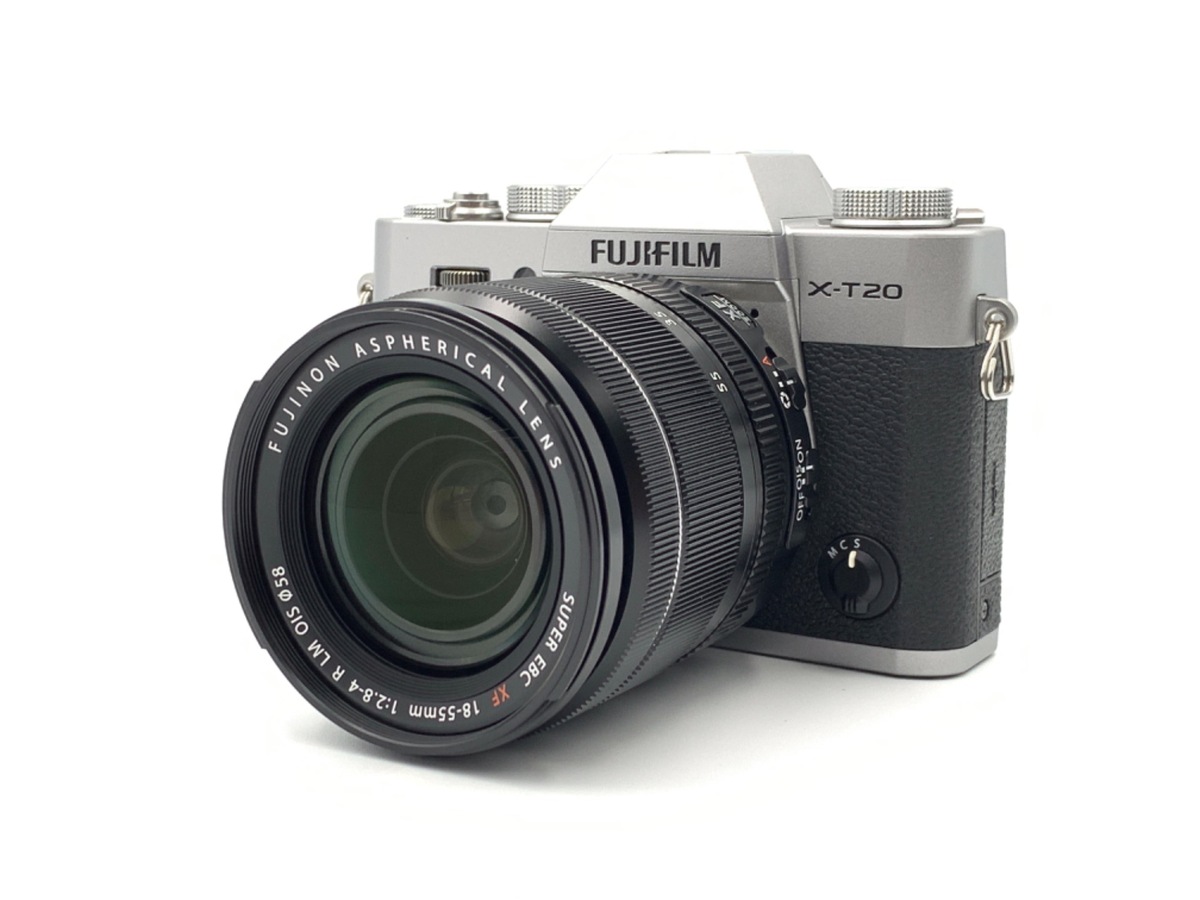 中古：AB(良品)】フジフイルム X-T20 レンズキット シルバー