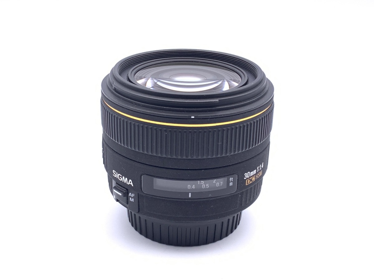 中古：C(やや難あり)】シグマ 30mm F1.4 EX DC HSM キヤノン用