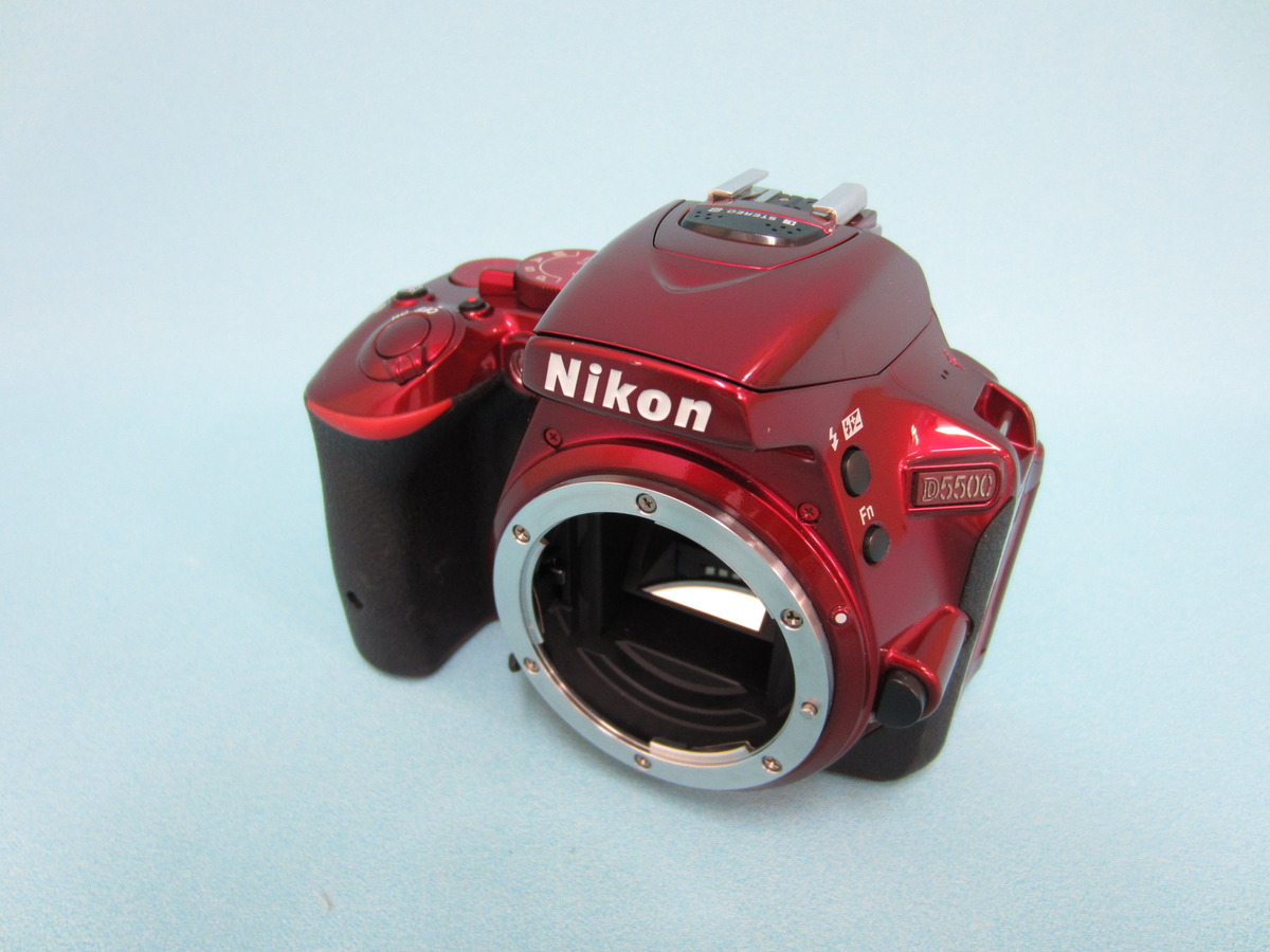 Nikon D5500 AF-P 18-55 VR レンズキット レット 赤