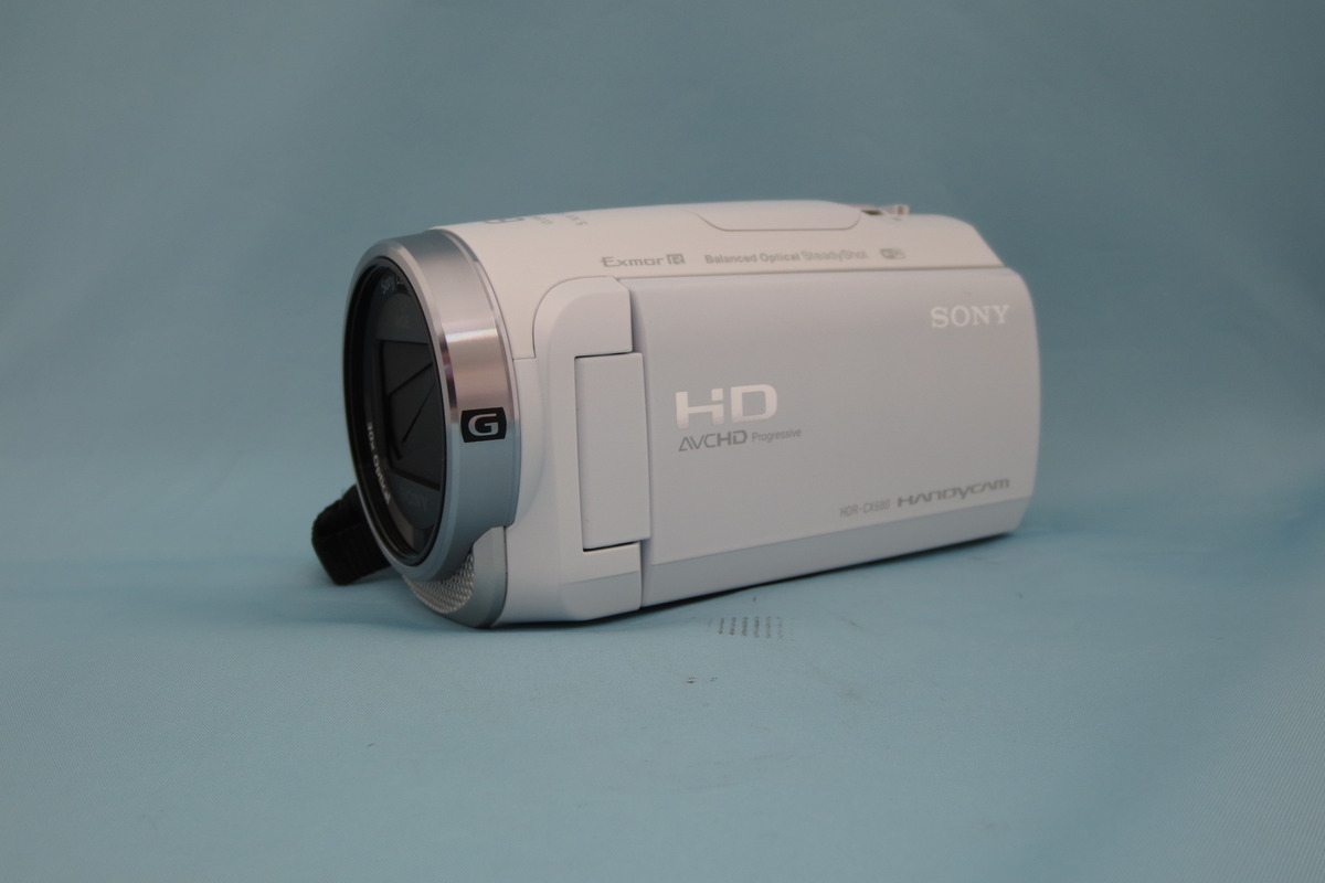 中古：A(美品)】ソニー デジタルHDビデオカメラレコーダー HDR-CX680 W