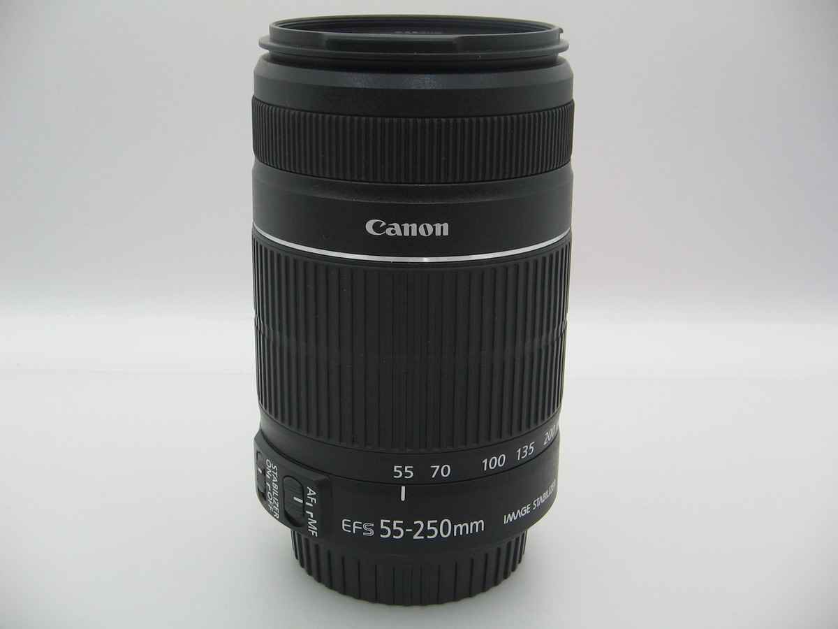 【カメラレンズ】Canon  EF-S55-250mm F4-5.6 IS