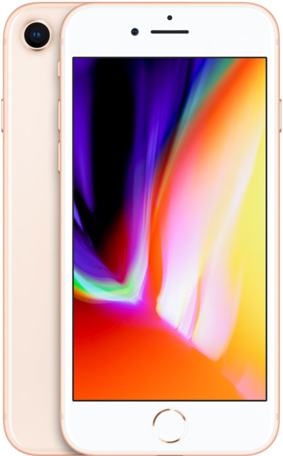 中古：B(並品)】Apple iPhone 8 64GB ゴールド SIMフリー