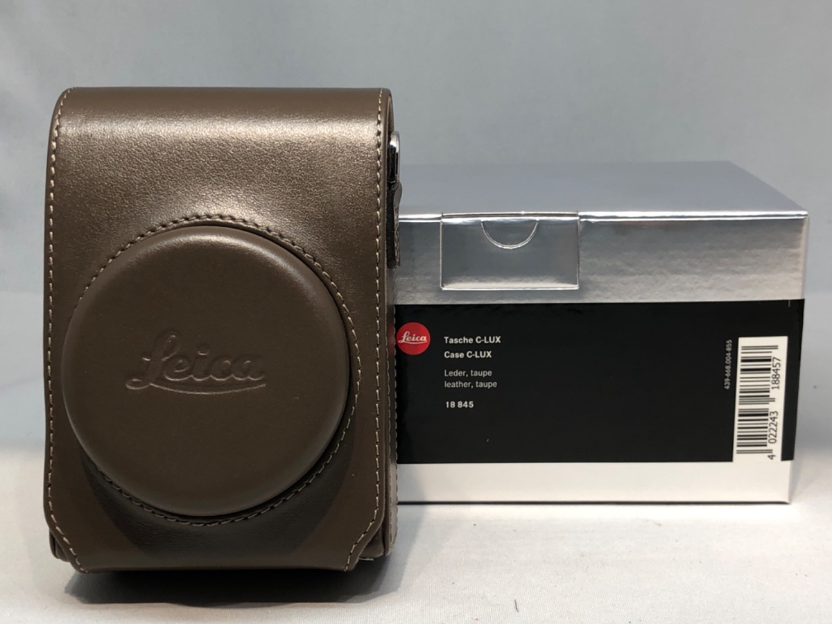 【中古】ライカ C-LUX用 レザーケース トープ