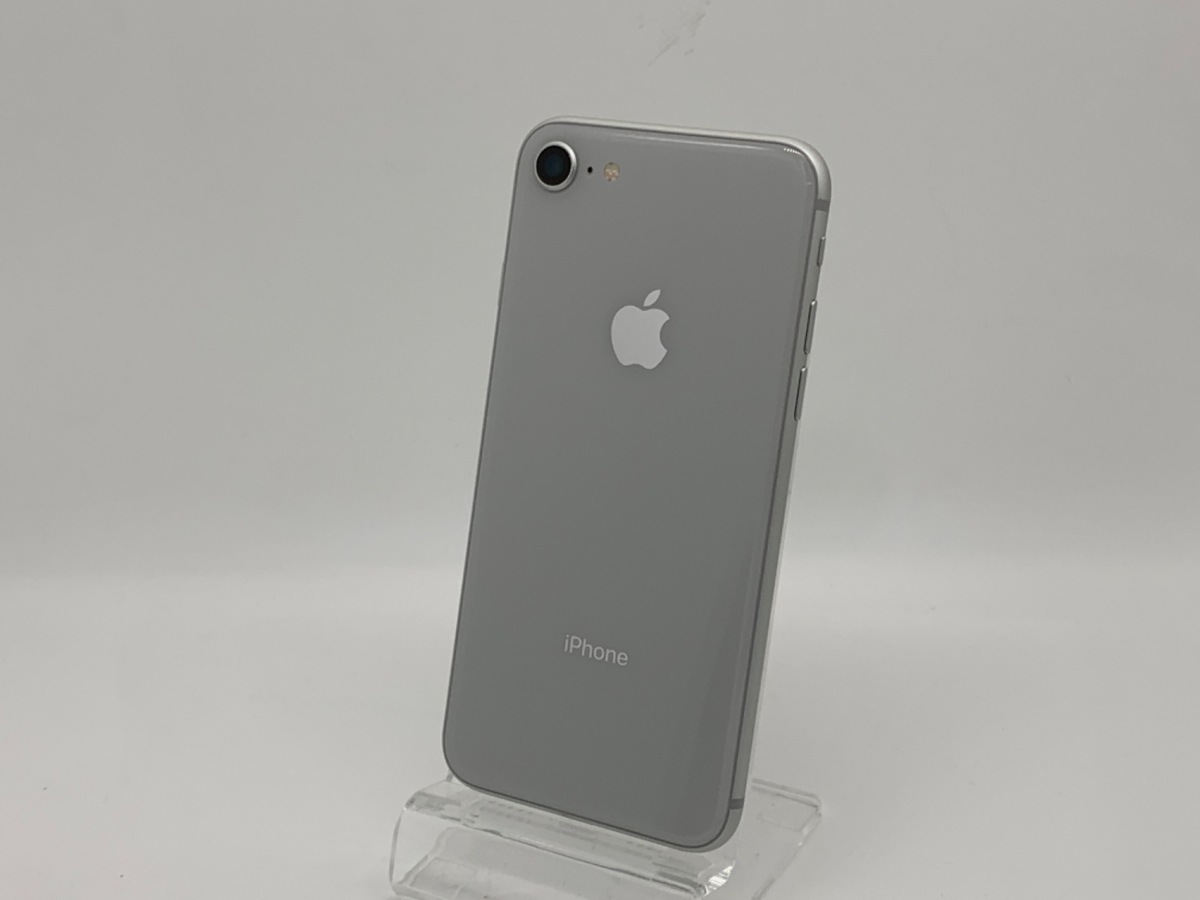 iPhone 8 Silver 64 GB SIMフリー - スマートフォン本体
