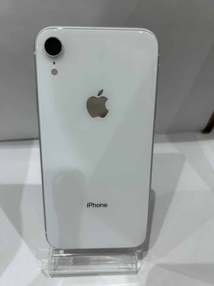 中古：AB(良品)】Apple iPhone XR 64GB ホワイト SIMフリー ...