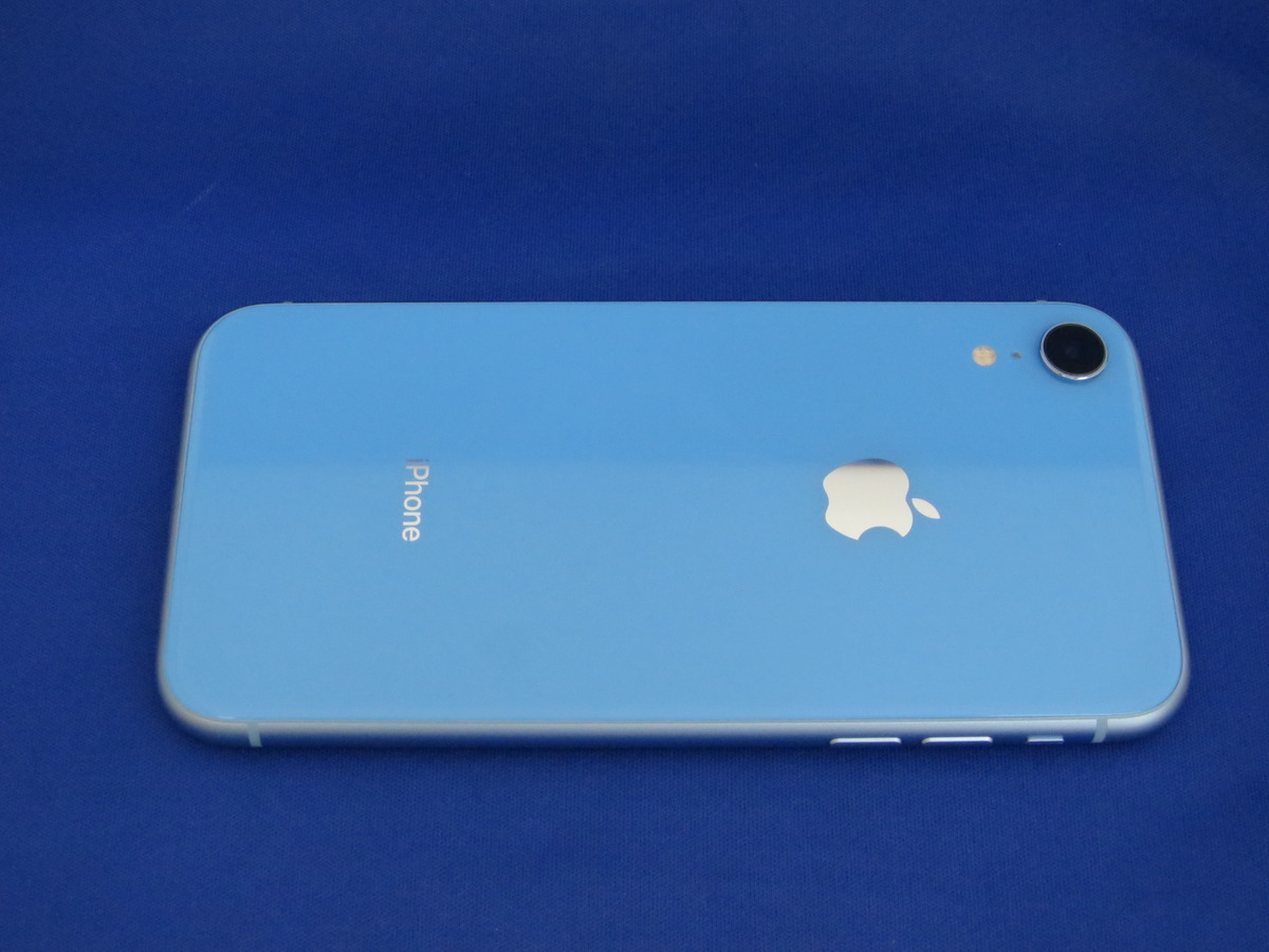 中古】Apple iPhone XR 64GB ブルー SIMフリー｜｜カメラの