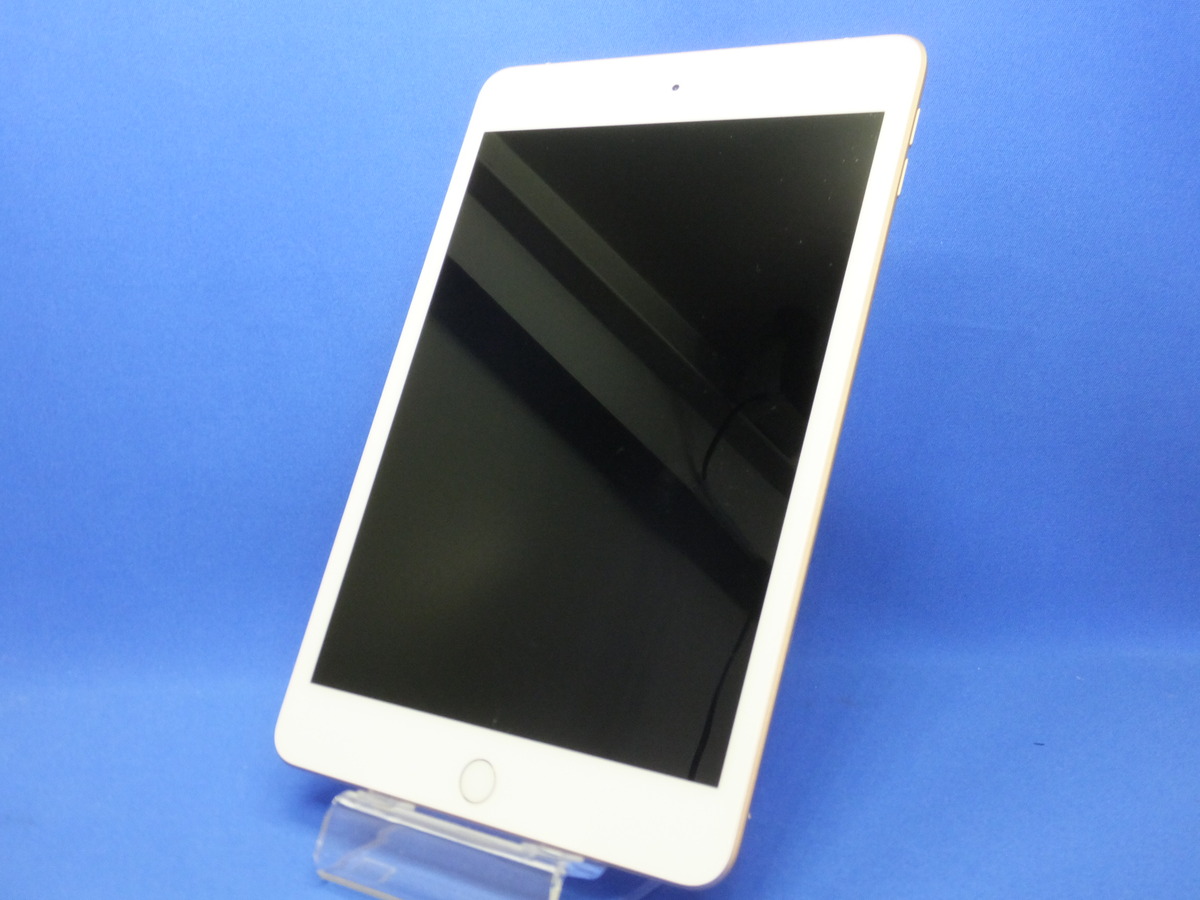 中古：A(美品)】Apple iPad Mini 5 64GB ゴールド SIMフリー