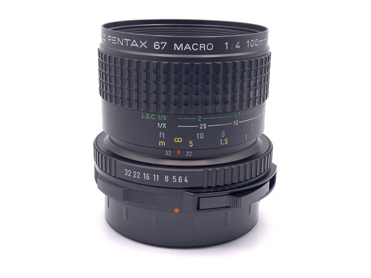 【中古】ペンタックス smc PENTAX67 100mm F4 マクロ