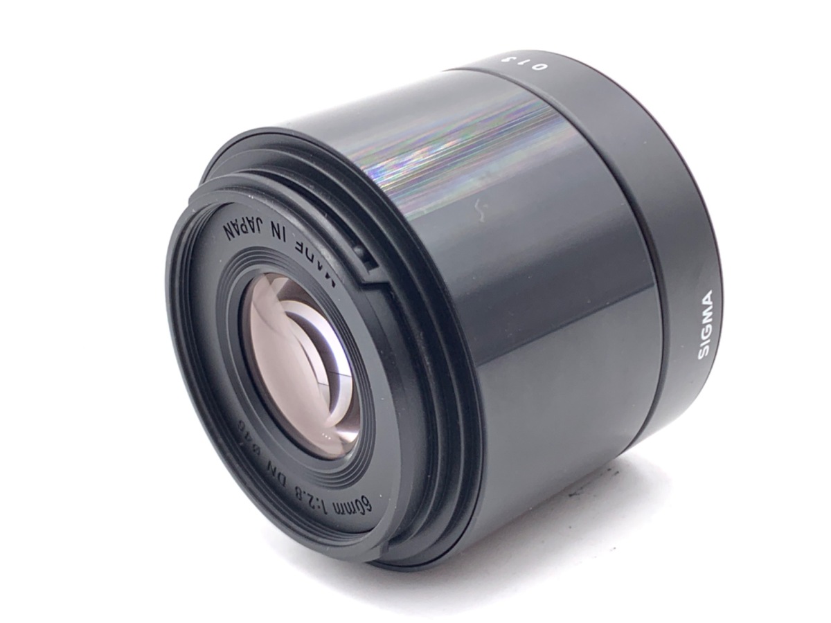 中古】シグマ 60mm F2.8 DN マイクロフォーサーズ用 ブラック