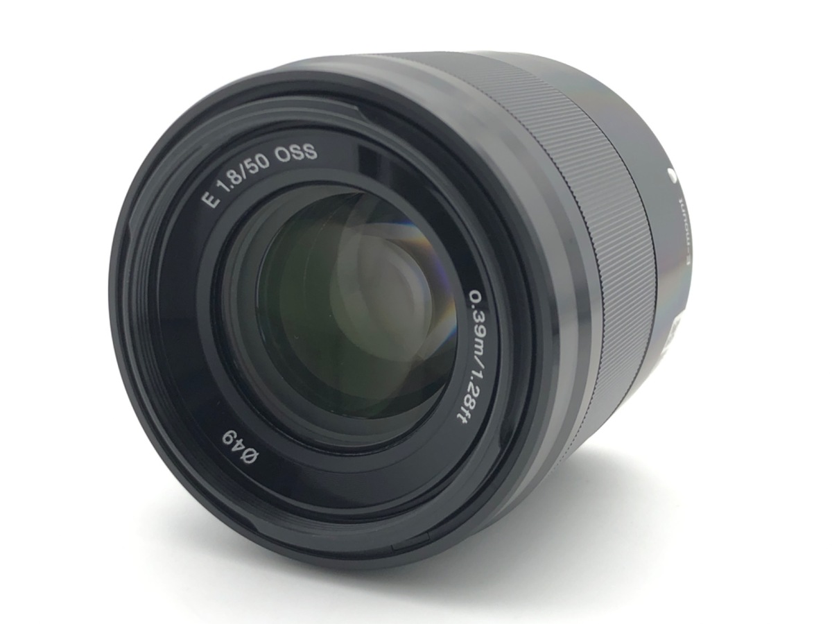 中古：B(並品)】ソニー E 50mm F1.8 OSS [SEL50F18B] ブラック