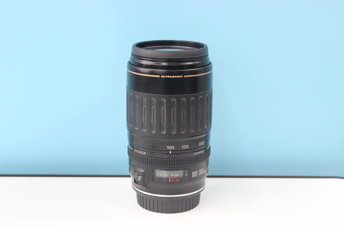 有名なブランド USM Canon EFレンズ 100-300 USM❤️超・望遠レンズ