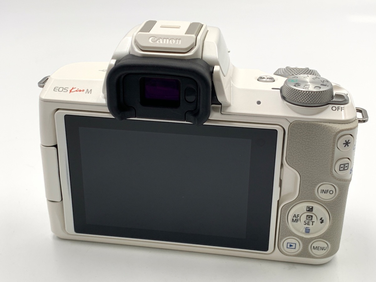 中古：AB(良品)】キヤノン EOS Kiss M ボディ ホワイト