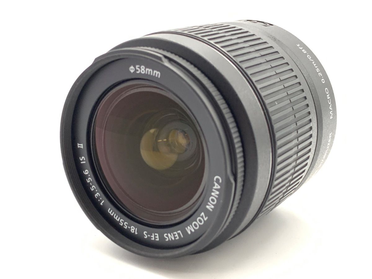 中古：AB(良品)】キヤノン EF-S18-55mm F3.5-5.6 IS II | 2442400006578