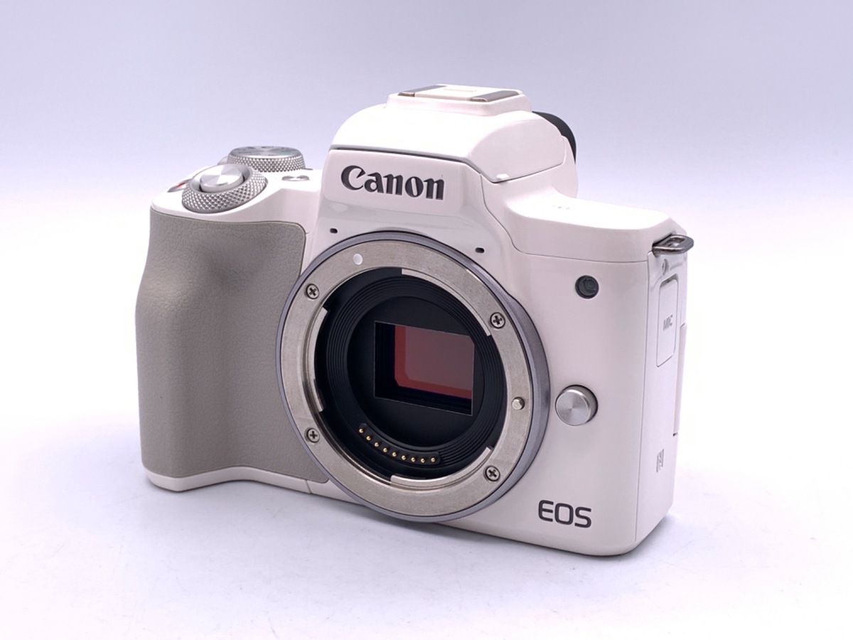 Canon ミラーレス EOS Kiss M  ホワイト本体のみ