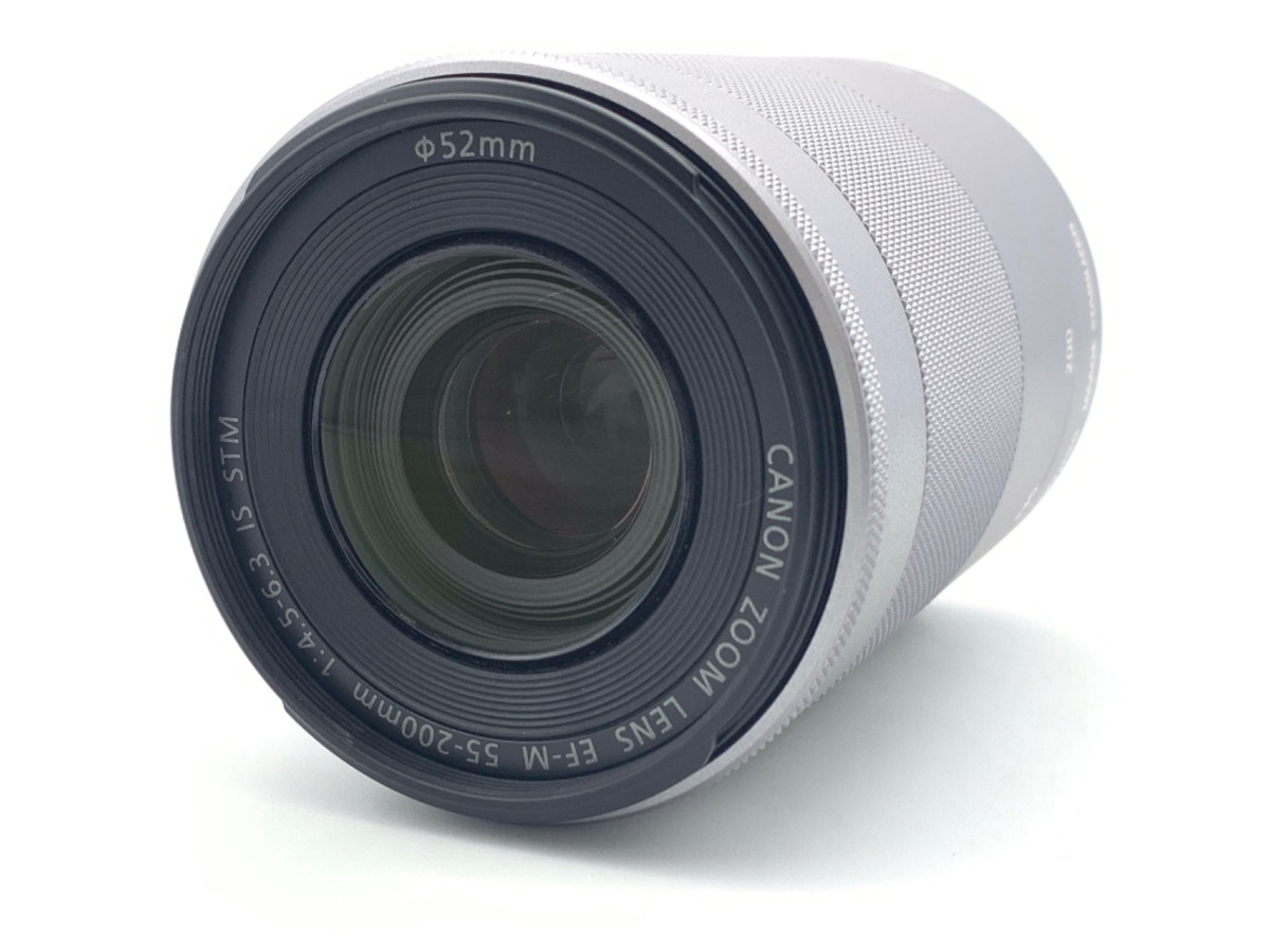 中古：AB(良品)】キヤノン EF-M55-200mm F4.5-6.3 IS STM