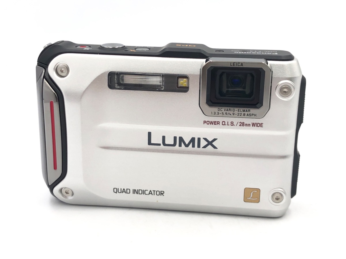 【中古】パナソニック LUMIX DMC-FT4 プレシャスシルバー