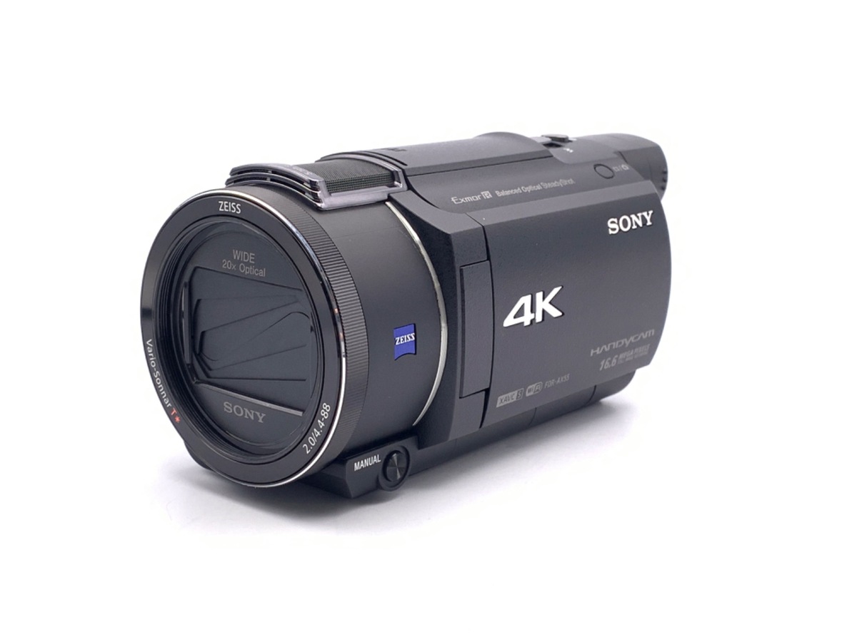 中古：AB(良品)】ソニー デジタル4Kビデオカメラレコーダー FDR-AX55