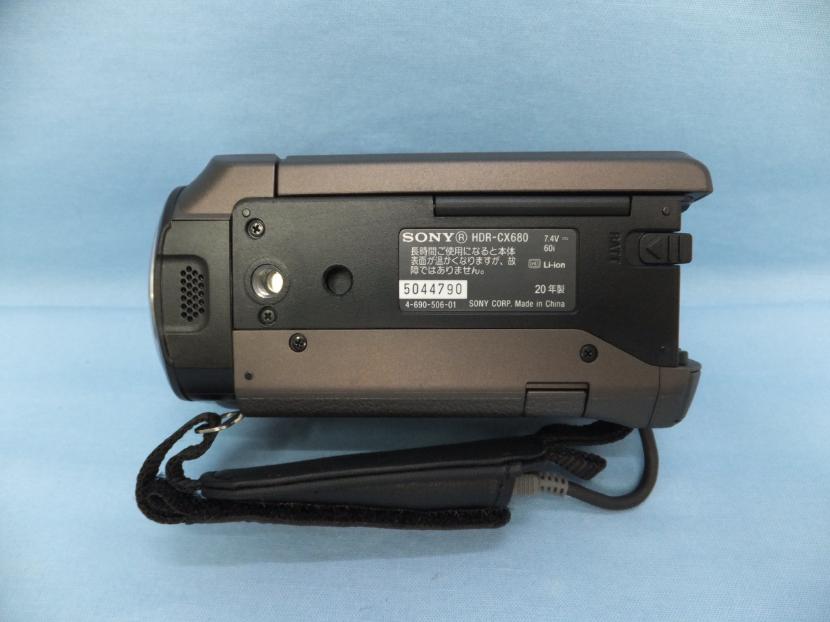 中古】ソニー デジタルHDビデオカメラレコーダー HDR-CX680 TI