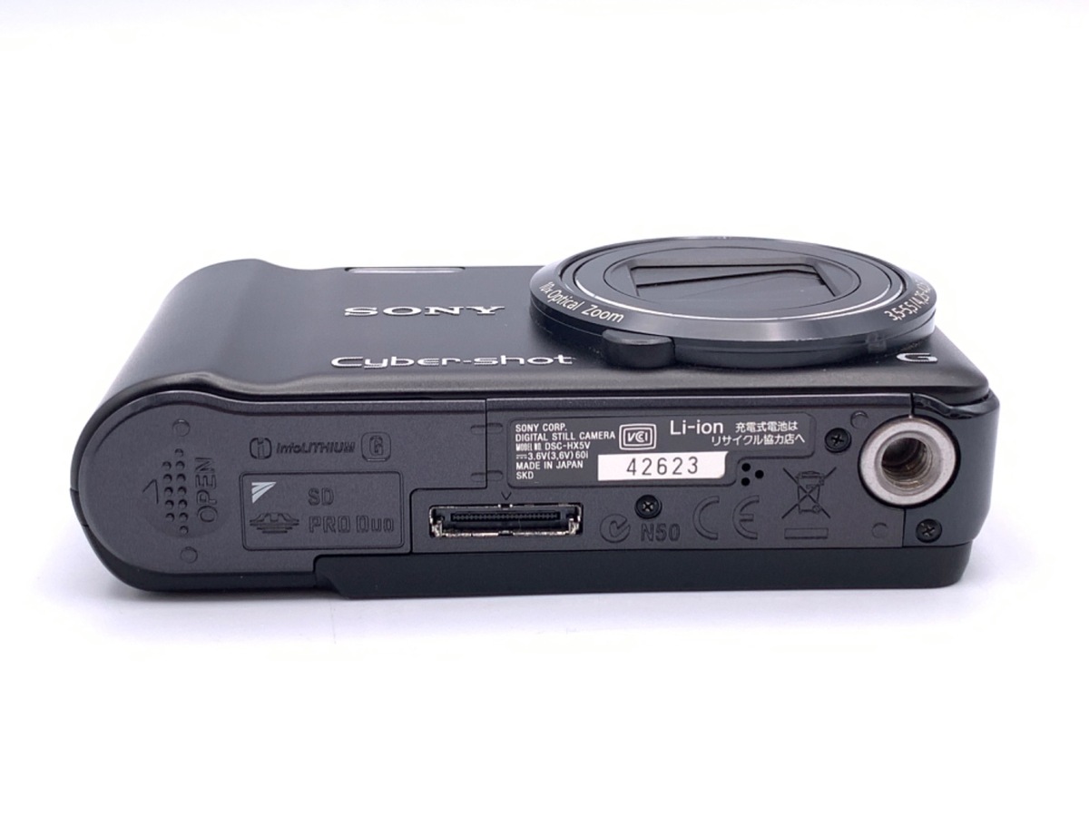 中古：AB(良品)】ソニー Cyber-shot DSC-HX5V B ブラック