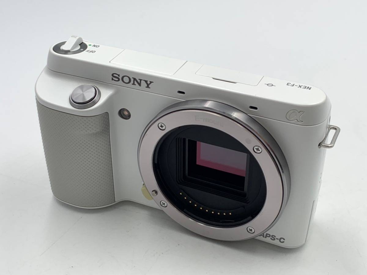 超爆安 中古：B(並品)】ソニー α NEX-F3 ボディ ホワイト | 2443490025951 デジタルカメラ