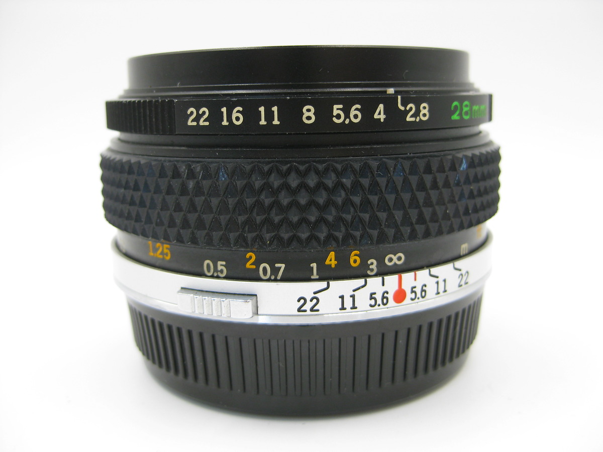 中古：C(やや難あり)】オリンパス Zuiko MC Auto-W 28mm F2.8