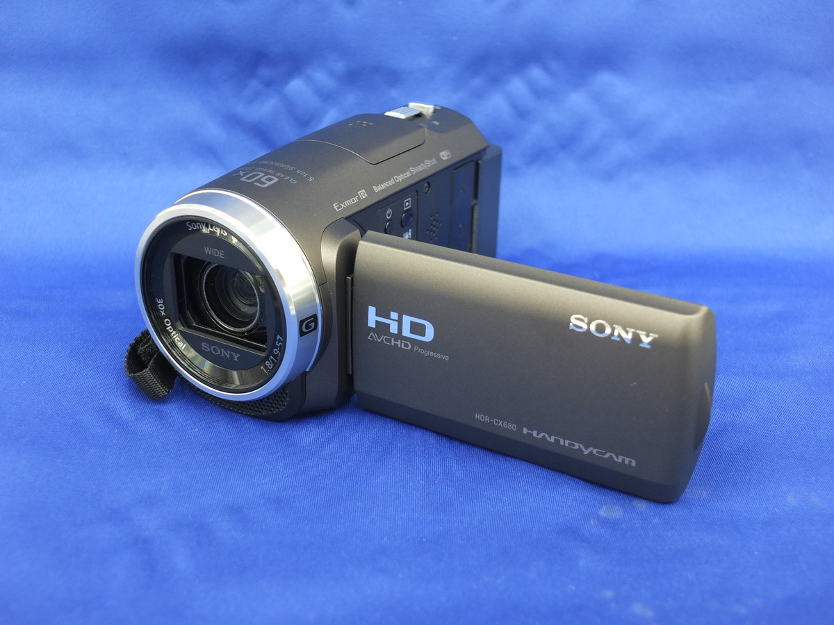 SONY HDR-CX680(R)・外付けマイク（ECM-XYST1M）など - ビデオカメラ