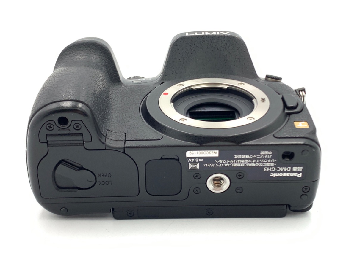 中古：B(並品)】パナソニック LUMIX DMC-GH3-K ボディ ブラック